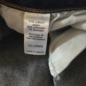 Maurice’s Bootcut Mid Rise Jean Sz 12X33 Dark Blue Wash Cotton Stretch Casual thumbnail 5