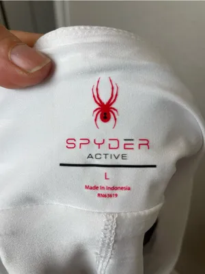 Bnwt! Spyder Women's White Performance Skort Size L thumbnail 10