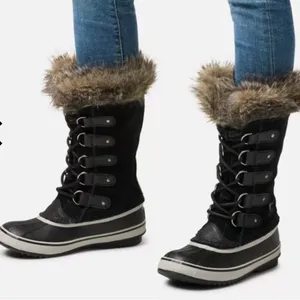 Sorel Joan‎ of Arctic Waterproof Boot in Black Size 6.5 thumbnail 9