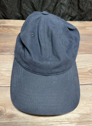 Navy Blue Strap Back Dad Hat Cap thumbnail 1