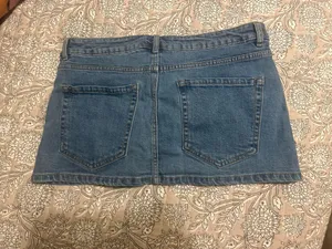Garage Denim Mini Skirt thumbnail 2
