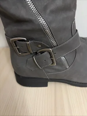 Vanity Amira Gray Knee-High Women's Boots size 8 thumbnail 7