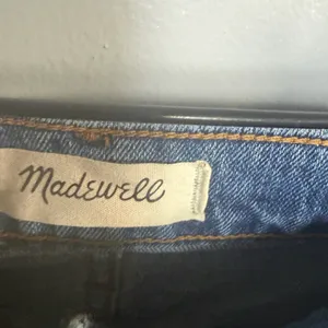 Madewell The Perfect Vintage Jean Women’s Blue Crop Ripped Size 31 thumbnail 7