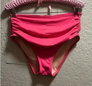 Victoria’s Secret Classic High Waist Swimsuit Bottom Woman’s Size Large -BALLY-M thumbnail 1