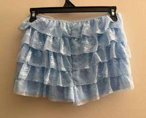 Lace shorts Blue Size L thumbnail 1
