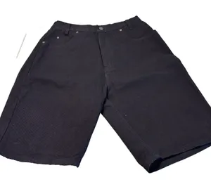 Penny Lane Jeans Women's Black Denim Shorts Size 14 100% Cotton Mid Rise Casual thumbnail 1