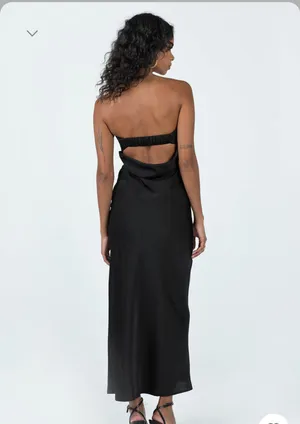 Princess Polly Black Dress thumbnail 2
