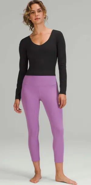Lululemon Align Long Sleeve Top, Black thumbnail 1