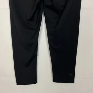 VS Pink Mid-Rise Capri Black Athleisure Leggings Size S thumbnail 7