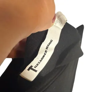 T by Alexander Wang Solid Black Cami Slip Bodycon Jersey Mini Dress Size XS thumbnail 4