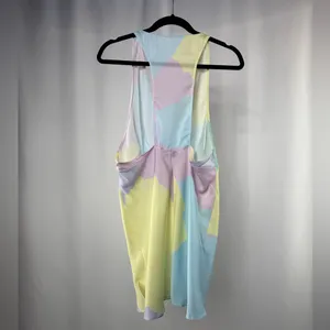 NWT ASOS Design Bias Cut Plunge Satin Racerback Mini Dress‎ Size 10 thumbnail 5