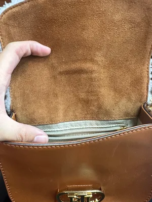 Ralph Lauren Shearling Small Addie Crossbody Handbag thumbnail 8