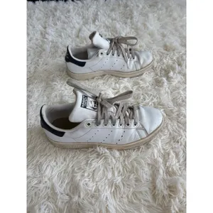 Adidas Stan Smith White Leather Sneakers Low‎ Top Women's Casual Tennis Shoes thumbnail 3