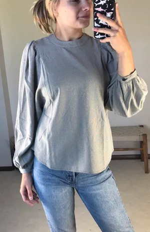 Treasure Bond: Black Benton Check Top thumbnail 1