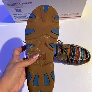 Twisted X Multicolor Patterned Boat Shoes 8.5
Sarape thumbnail 7