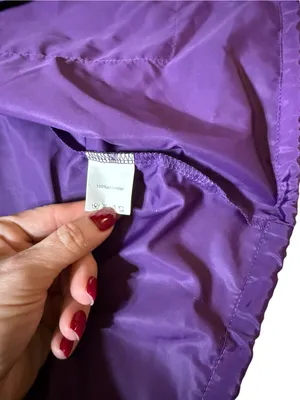 Avoogue Purple Rain Jacket 2XL Womens Packable Waterproof Hooded Windbreaker thumbnail 3