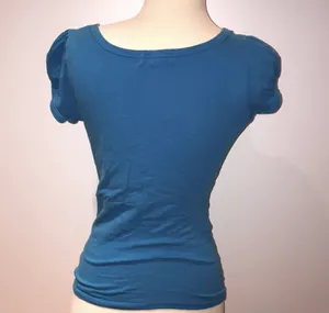 Forever 21 Vintage Y2K Blue V-neck Top thumbnail 2