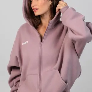 NWT COMFRT CLOUD ORCHID zip up hoodie thumbnail 4