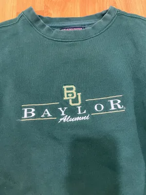 Vintage Baylor Crewneck Green thumbnail 2