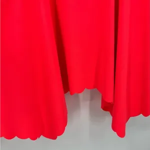 Ted Baker Autumn Wedding‎ Guest Asymmetric Hem Dress Coral Orange Sz 3 - US 8 thumbnail 10