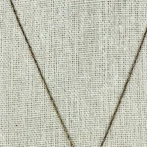 Gold Tone Rhinestone Pendant Chain Link Necklace thumbnail 6