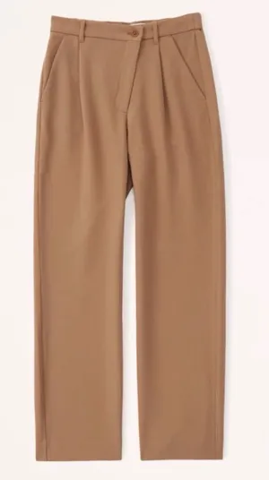 Abercrombie & Fitch Tailored Relaxed Straight Pant Size 32 (14) New with tag thumbnail 1