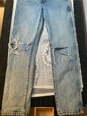 REVICE Light Blue Distressed Women’s Jeans - Casual‎ High-Rise Fit thumbnail 6