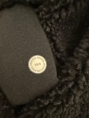 Lululemon Scuba Oversized Fleece Funnel Neck Black - Size XS/S thumbnail 7