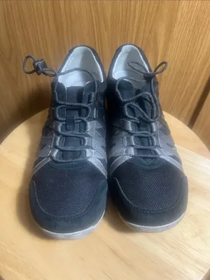 Dansko Women's Black and Gray Lace-Up Sneakers thumbnail 9