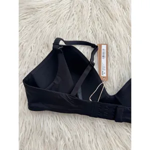 Skims Wireless Form Maternity T-Shirt Demi Nursing Bra Onyx Size 34C thumbnail 7