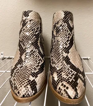 Snakeskin Booties thumbnail 2