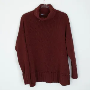 Aerie‎ Womens Turtleneck Sweater Knit Pullover Casual Fall Winter Brown Small thumbnail 2