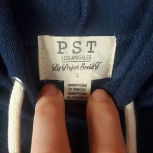 Project Social T Slash Neck Hoodie Jacket Coat NWT v6x thumbnail 6