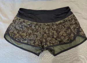 Lululemon Speed Short in Mystic Jungle Fatigue thumbnail 1