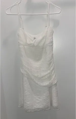 Peppermayo White Lace Mini Dress thumbnail 5
