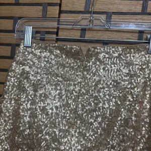 House Of Harlow Gold‎ Sequin Mini Skirt Size XS thumbnail 4