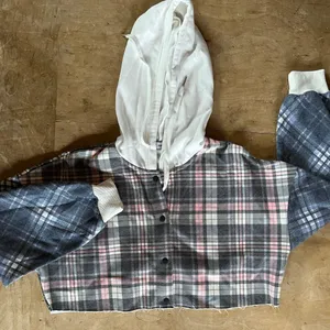 Adika Crop Flannel thumbnail 1