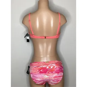 New. Lauren Ralph Lauren pink & orange bikini. 12-top/8-bottom. Retails $129 thumbnail 4