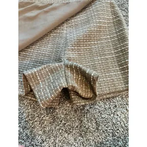 French Connection Effie‎ Tweed Mini Skort Camel Tan White Wrap Front Size 4 US thumbnail 6
