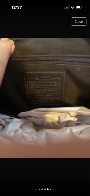 Vintage Coach Hampton Signature Y2K Bag thumbnail 9