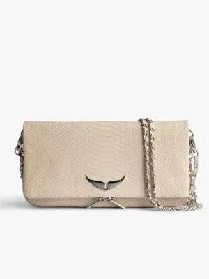 Zadig & Voltaire Rock Soft Savage Clutch thumbnail 2