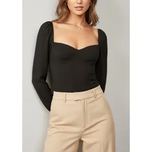 REFORMATION Reign Top, Black,12 (US) thumbnail 2
