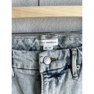 Good American Vintage 90s Straight Leg Jeans Patchwork Pocket Grunge Indie 12/31 thumbnail 10