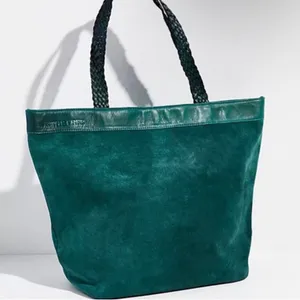 Free People Brookline Tote In Ocean Mist thumbnail 1