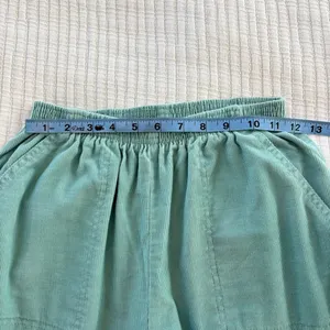Alfred Dunner Vintage Seafoam Green Women's Corduroy Pants Made in USA Size 8 thumbnail 9