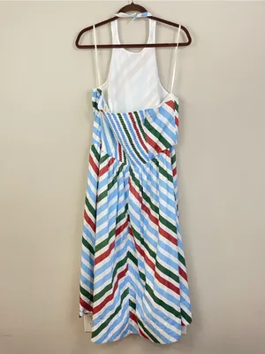 Anthropologie‎ Maeve Halter Striped Midi Sundress Size XL thumbnail 8