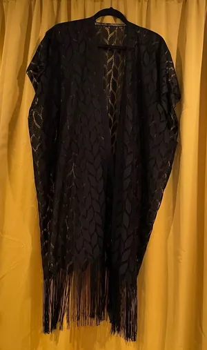 Swimwear Coverup Dress Black Size L thumbnail 1