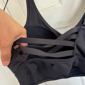 Victoria’s Secret On Pointe dark gray sports bra size large‎ thumbnail 3