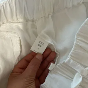 SOHO White Linen Blend Casual Boyfriend Pants thumbnail 7