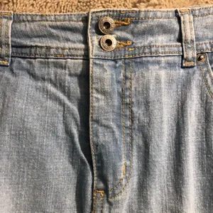 🔹4 for $30 Gloria Vanderbilt Denim Skort, size 8 thumbnail 2
